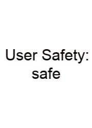 User Safety: Safe
